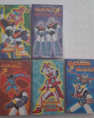 Collezione VHS Go Nagai Mazinga & Goldrake