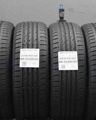 4 Pneumatici 205/60 R16 Nexen Tire Nblue Hd Plus