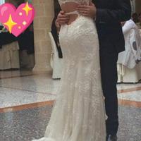 Meraviglioso abito da sposa marca "Sottero'