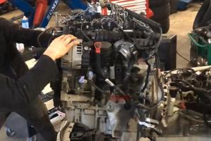 Motore BMW 120d cod. N47D20C