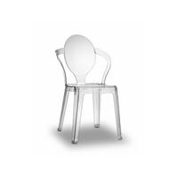 1 Sedia Spoon Scab trasparente policarbonato