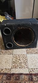 Cassa Vuota Bass Reflex per Subwoofer Auto (Doppio