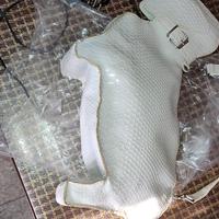 borsetta in nappa bianco integra mai usata  