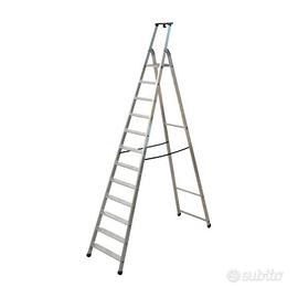 Scala Domestica Alluminio Quadra Gradini 12 Facal