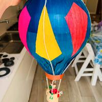 Mongolfiere artigianali da appendere