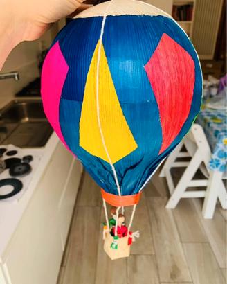 Mongolfiere artigianali da appendere