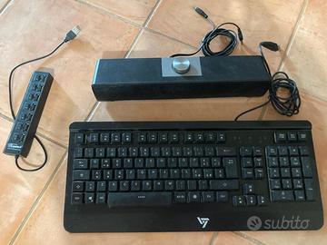 Set cassa tastiera e estensione porte usb