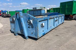 CONTAINER SCARRABILE USATO A CIELO APERTO