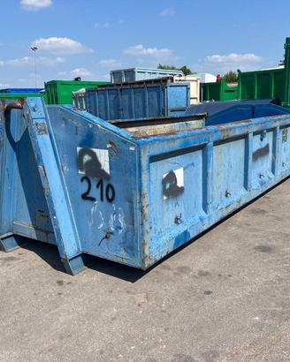 CONTAINER SCARRABILE USATO A CIELO APERTO