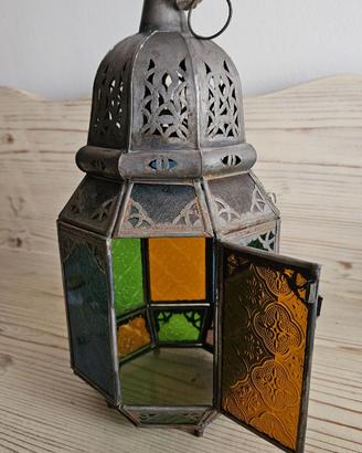 Lampada marocchina porta candela