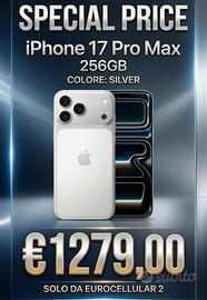 Iphone 17 pro max 256