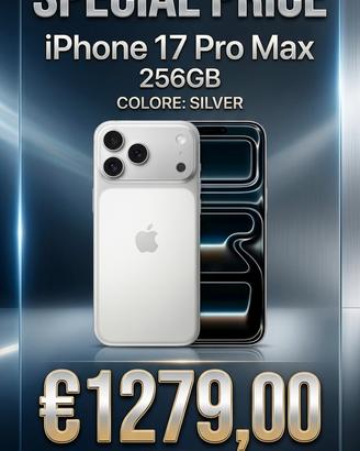 Iphone 17 pro max 256