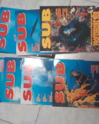 Riviste di subaquea anni 90