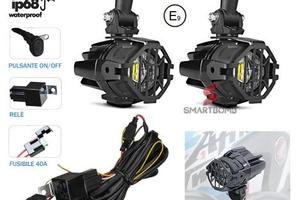 Faretti Supplementari moto 40w garanzia omologati