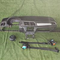 kit airbag completo audi q3 8u 2011-19 originale 