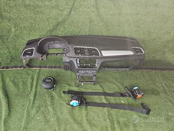 kit airbag completo audi q3 8u 2011-19 originale 