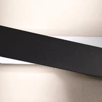 Applique Linea Light mod. Zig Zag nero/bianco