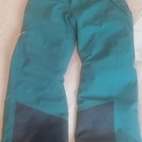 pantaloni sci salewa bambino
