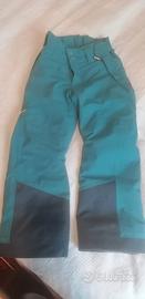 pantaloni sci salewa bambino