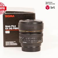 Sigma 8 F3.5 EX DG Circular Fisheye (Nikon)