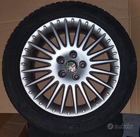 cerchi in lega Alfa Romeo 159 Brera con pneumatici