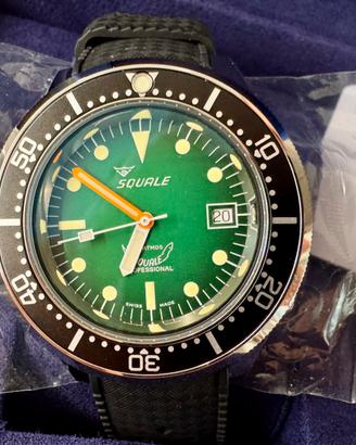 Squale 1521 Green Ray Nuovo Pellicolato Full Set
