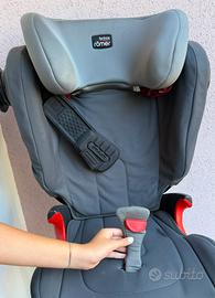 Seggiolino bambino gruppo 2/3 fino 150 cm altezza