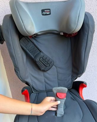 Seggiolino bambino gruppo 2/3 fino 150 cm altezza