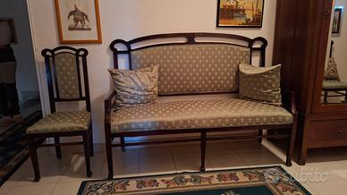 Salottino stile liberty inizio primi 900