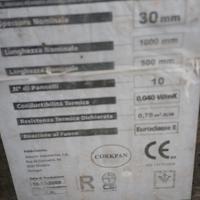 sughero naturale bruno autocollato 