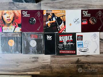 Lotto di 29 vinili Rap americano (12" Single)