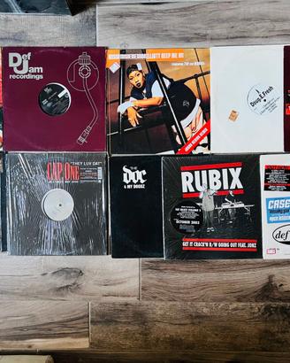 Lotto di 29 vinili Rap americano (12" Single)