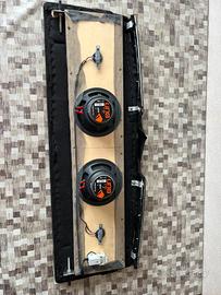 Pianale con Casse Hertz V 165 da 300W  panda 169