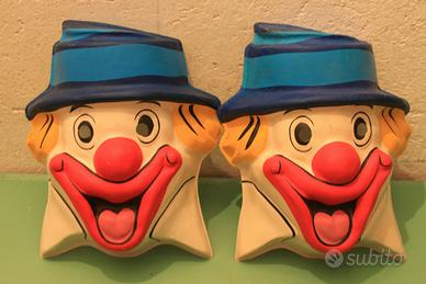 Maschere carnevale cartoni animati vintage anni 70