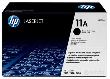 HP Q6511A 11A toner nero originale - NUOVO