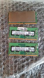 RAM so-dimm DDR4 per PC portatile, 16 + 4 + 4 gb