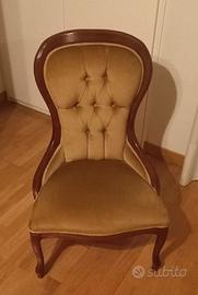 Poltroncina da camera da letto