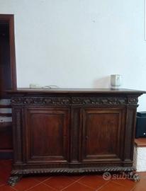 Credenza in noce