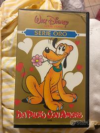 VHS Disney Da Pluto con Amore Serie Oro 1986