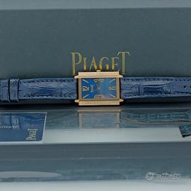 PIAGET RECTANGULAR P10097 ORO ROSA 2003 FULL SET