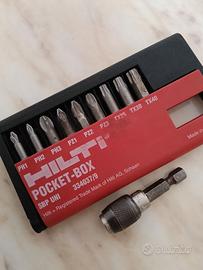 HILTI  - SET TASCABILE  SBP UNI 334037/9