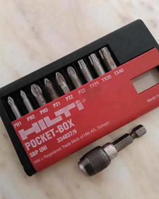HILTI  - SET TASCABILE  SBP UNI 334037/9
