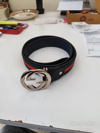 cintura Gucci GG vintage supreme web bet