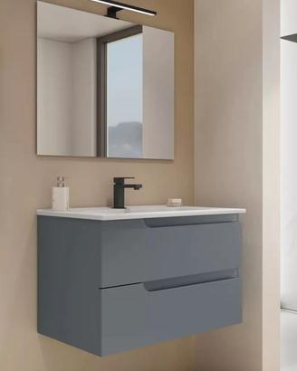 Mobile bagno moderno 100 cm Carta da Zucchero - NU