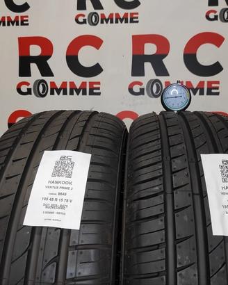 2 GOMME 195/45 R15 78V HANKOOK ESTIVE