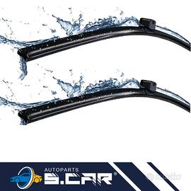 Kit 2 Spazzole Tergicristallo Anteriori 650+500 mm