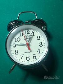 Sveglia da tavolo Brandani   Bottoni BiancoeOro