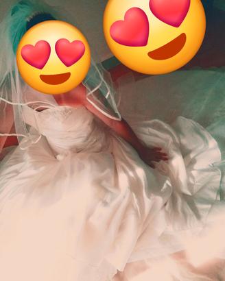 Abito da sposa modello punto zero 