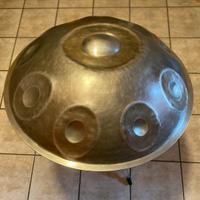 Handpan in Si minore  - 9 note - acciaio inox