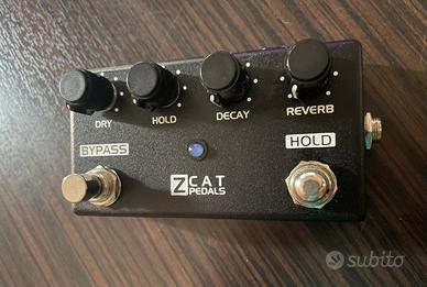 ZCat Hold-Reverb pedale riverbero con effetto hold